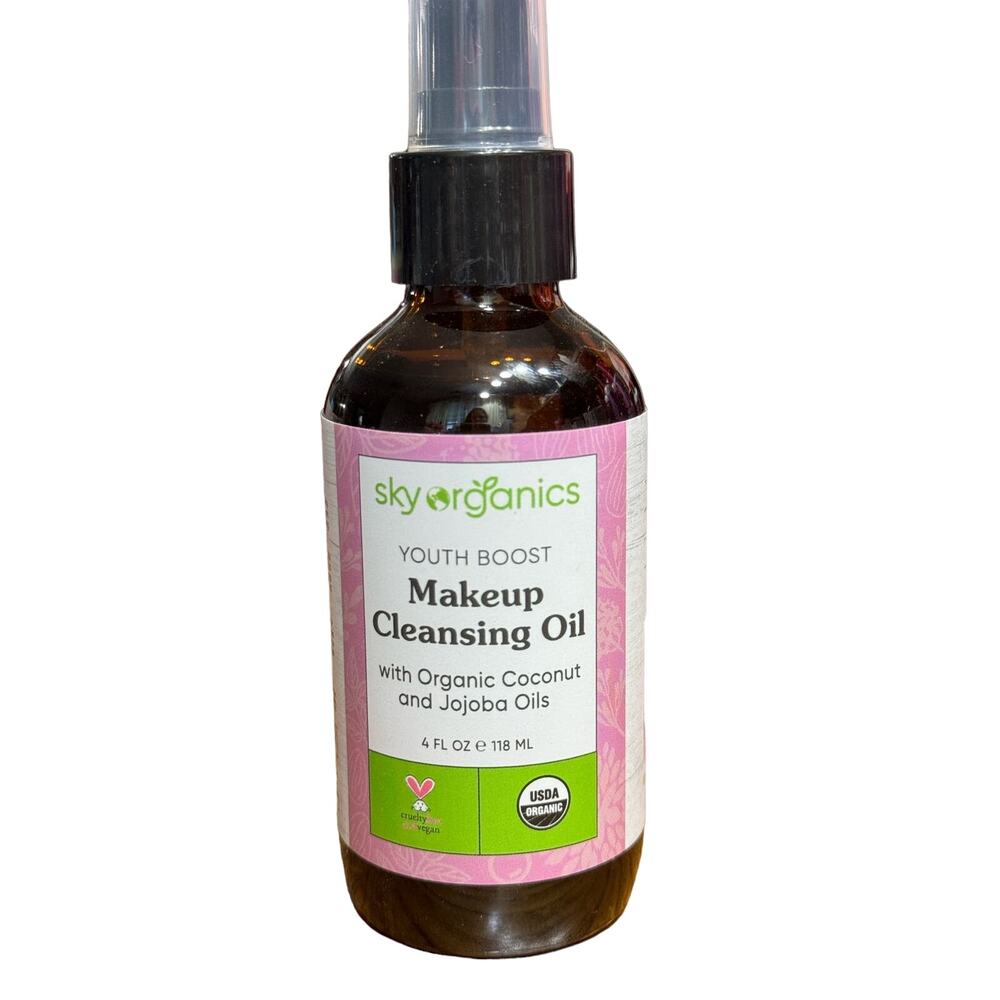 Sky Organics, Youth Boost, Makeup Cleansing Oil, 4 fl oz